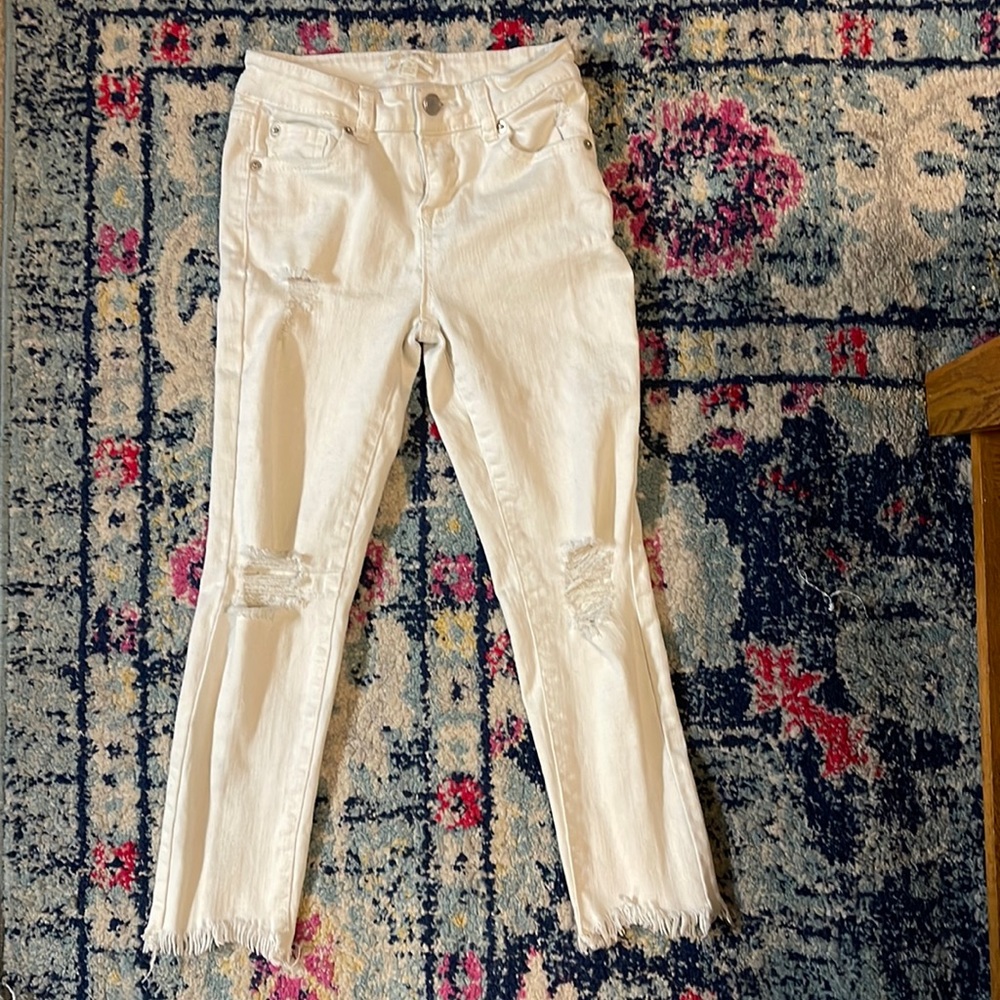 Off-White Distressed Jeans